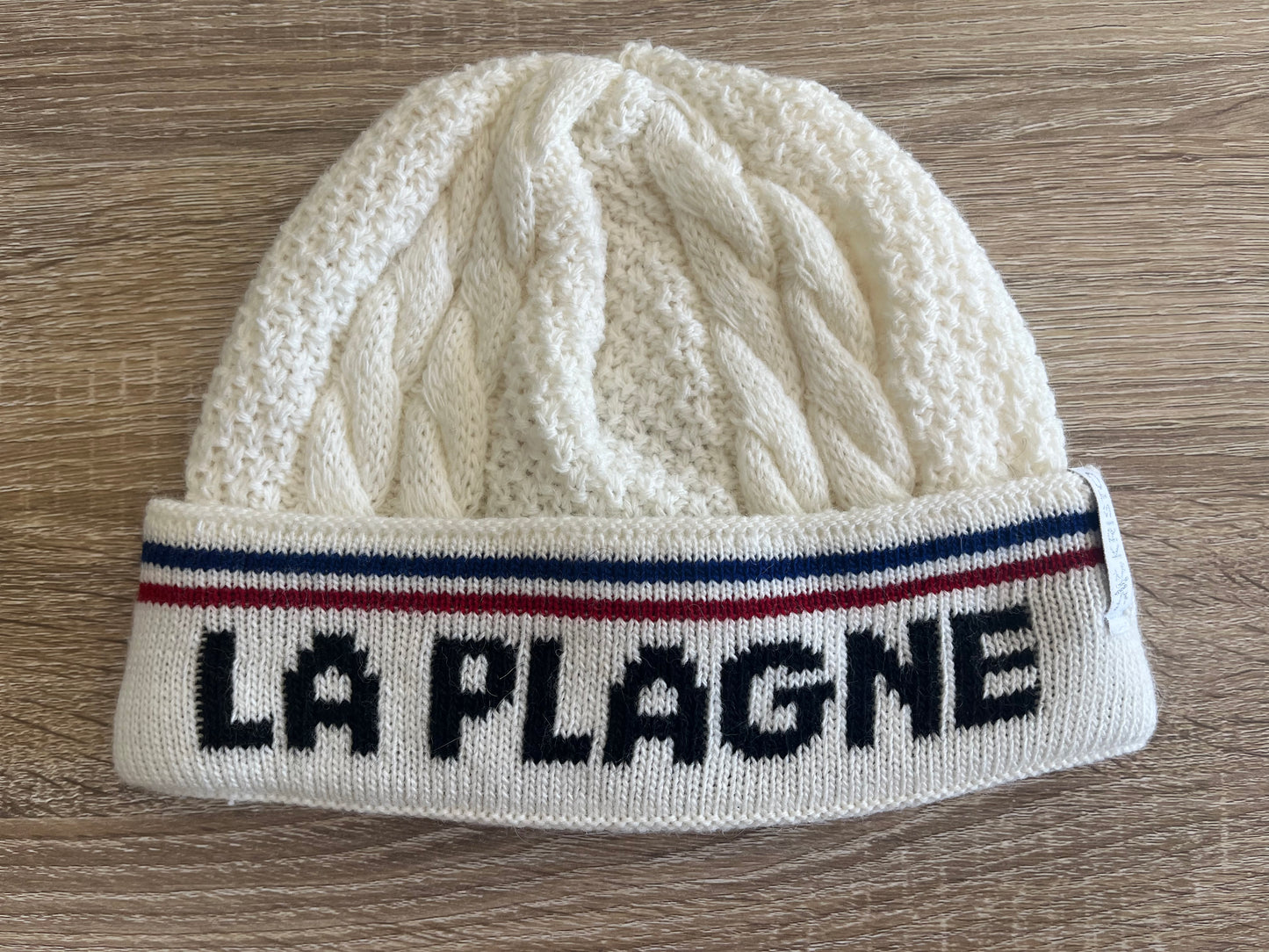 Bonnet Torsade Marquage Jacquard