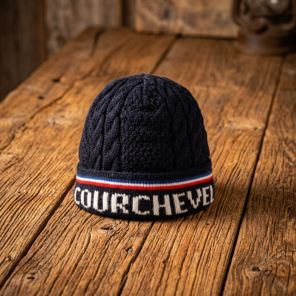 Bonnet Torsade Marquage Jacquard